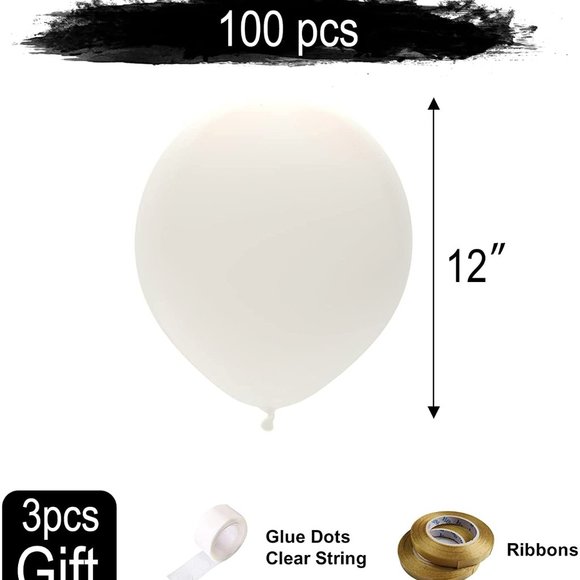 NEW 100PCS Balloons Pastel Latex Garland Party Balloons for Party - Picture 3 of 7